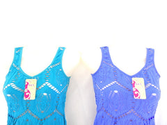 Top Trägertop M / L Vorteilspack 2 er Set Türkis Blau B & X Figurbetont Stretch