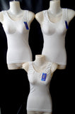 BAUCH WEG HEMD 3 er Set Vorteilspack M/ L Seamless Weiß Träger Sport E & F