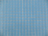 Casa-Poador Glasmosaik Fliesen mittelblau matt Matte 30 x 30 cm