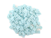Mosaiksteine 650 g hellblau 20 x 20 x 4 mm 220 Steine Basteln Mosaik