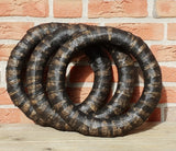 CASA - POADOR STROHKRÄNZE Strohringe Ø 40cm Strohrömer 3 Stück Rohling Kranz Vlies