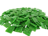 CASA - POADOR MOSAIKSTEINE KLEEBLATT grün Glasmosaik 650 g Basteln Mosaik Box
