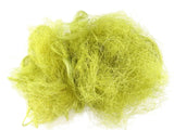 SISAL FEENHAAR gelbgrün lime 100 g gefärbt Trockenmaterial Floristik Dekoration