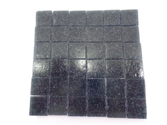 Mosaiksteine 650 g dunkelgrau 20 x 20 x 4 mm 220 Steine Glas Basteln Mosaik DIY
