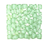 CASA - POADOR BORDÜRE Glasmosaik Polygonal Soft Glas transparent grün 1 Quadrat glatt Mosaik