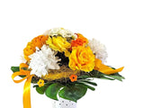 CASA - POADOR GRABSTRAUß Kunstblumen Rosen Chrysanthemen künstlich Friedhof