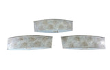 METALLGEFÄßE 20 STÜCK Ellipse blau grau 30 x 8 x 6,5 cm bepflanzen Dekoration
