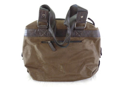 Geoss Tasche Braun Schultertasche Reißverschluss Damentasche