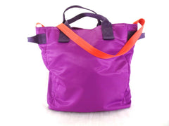 Puma Dazzle Shoppe Lila Sporttasche Freizeit Tasche Sport Lifestyle Black berry