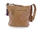 SCHULTERTASCHE TURNSCHUHMOTIV Sneaker Mahel Braun Umhängetasche Tasche