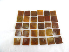 Mosaiksteine 650 g Bernsteinfarben Braun 20 x 20 x 4 mm 220 Steine Mosaik