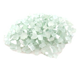 CASA - POADOR CRASH GLAS 650 g Mosaik transparent matt unregelmäßig Milchglas Glas