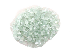 Mosaik 650 g tranzparent matt unregelmäßig Crush Glas Milchglas 630 Steine Glas