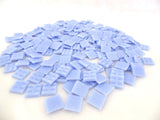 Glasmosaiksteine 650 g Kristallblau 20 x 20 x 4 mm 220 Steine Basteln Mosaik