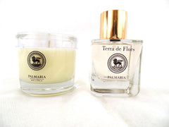 Palmaria Mallorca TERRA DE FLORS EDP 50 ML + Duftkerze Flor de Naranjo 55 g