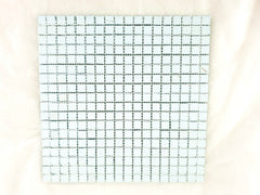 Glasmosaik Fliesen Wasserfallblau glänzend Matte 324 Steine