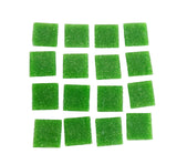 CASA - POADOR MOSAIKSTEINE KLEEBLATT grün Glasmosaik 650 g Basteln Mosaik Box