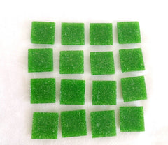 Glasmosaiksteine 650 g Kleeblatt grün 20 x 20 x 4 mm 220 Steine Basteln Mosaik