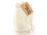 Handschuhe Fingerlos Creme / Beige S / M Kunstleder Kunstfell Natural Spirit