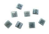 CASA - POADOR MOSAIKSTEINE Grau Glas 650 g 10 x 10 x 4 mm Basteln DIY Mosaik BOX
