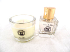 Palmaria Mallorca TERRA DE FLORS EDP 50 ML + Duftkerze Flor de Naranjo 55 g