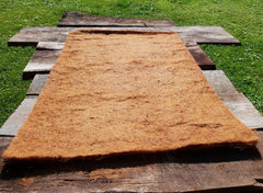 Matte Fasermatte Braun 800g Trockenmaterial Naturmaterial KokosmatteDeko Nestbau