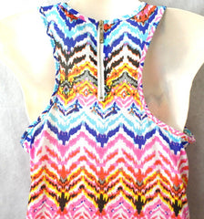 Kleid Sommerkleid bunt M / L Maxikleid bekka Paris lang Damen