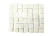 Mosaiksteine 500 g Mix 4 Farben Weiß Beige Lachs Lila 168 Steine Basteln