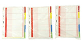 BRUNNEN REGISTER 3 x 5-teilig A4 Folie Inhaltsverzeichnis