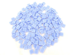Glasmosaiksteine 650 g Kristallblau 20 x 20 x 4 mm 220 Steine Basteln Mosaik