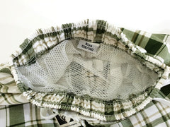 Badehosen Kinder 128 -140 3 für 2 Badeshorts kariert Shorts Grün Rot Taschen