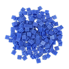 Mosaiksteine 650 g Midnight Blue Blau 20 x 20 mm 220 Steine Basteln Mosaik Glas