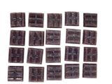 CASA - POADOR MOSAIKSTEINE Seal Lila 650 g Glasmosaik Basteln Mosaik Glas Box