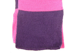 2 er Set Schal & Mütze Pink Lila Pink Braun gestreift Varianten