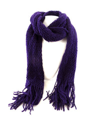 Schal Tuch Lila Länge 160 cm 100 % Acrylic Highlight Company