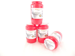 Grablicht Bolsius Dauerbrenner 4 x rot o. Deckel Kompositionsöllicht Grablaterne