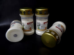 Grablicht Bolsius Dauerbrenner 4 x weiß mit Deckel Grablaterne Premium Qualität