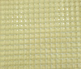 Glasmosaik Fliesen Creme gelblich glänzend 1 Fliesenmatte 324 Steine