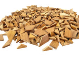 BASTELHOLZ DREIECKE 500 g Spielen Basteln Verzieren Dekorieren Legespiele Holz