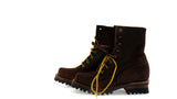 Westernstiefelette Arbeits Cowboyboot 38 Braun Schnürer Mexico
