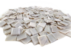 Glasmosaiksteine Grau 650 g marmoriert glatt 220 St Basteln Mosaik 20 x 20 cm