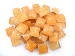 Mosaiksteine Waterdrops Orange 650 g 25 x 25 mm 49 Steine glatt Basteln DIY