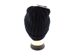 Mütze Strick Schirmmütze Schwarz 100% Acrylic Umschlag Highlight Company Unisex