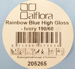 Kerze Gartenkerze Keramikschale Tonschale Hellblau 19 cm D. Rainbow Deko Garten