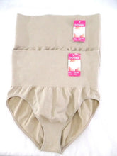 Slips Vorteilspack 2 er Set M / L Beige Unterhosen Seamless Donna