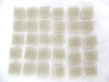Mosaiksteine 650 g Beige Grau gesprenkelt 240 St Basteln Mosaik 20 x 20 x 4 mm