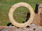 CASA-POADOR STROHKRANZ Ø 30cm Strohring 1 Stück Strohrömer Rohling Kranz Stroh