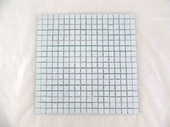 Ressalossa Glasmosaik Fliesen hellblau Türkis matt Matte 30 x 30 cm