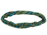 SCHAL RUNDSCHAL LOOP Blau Beige Grün gestrickt Tricote Main gemustert weich