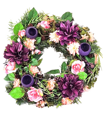 CASA - POADOR GRABKRANZ künstliche Tanne Bell Cup Allerheiligen Totensonntag Friedhof